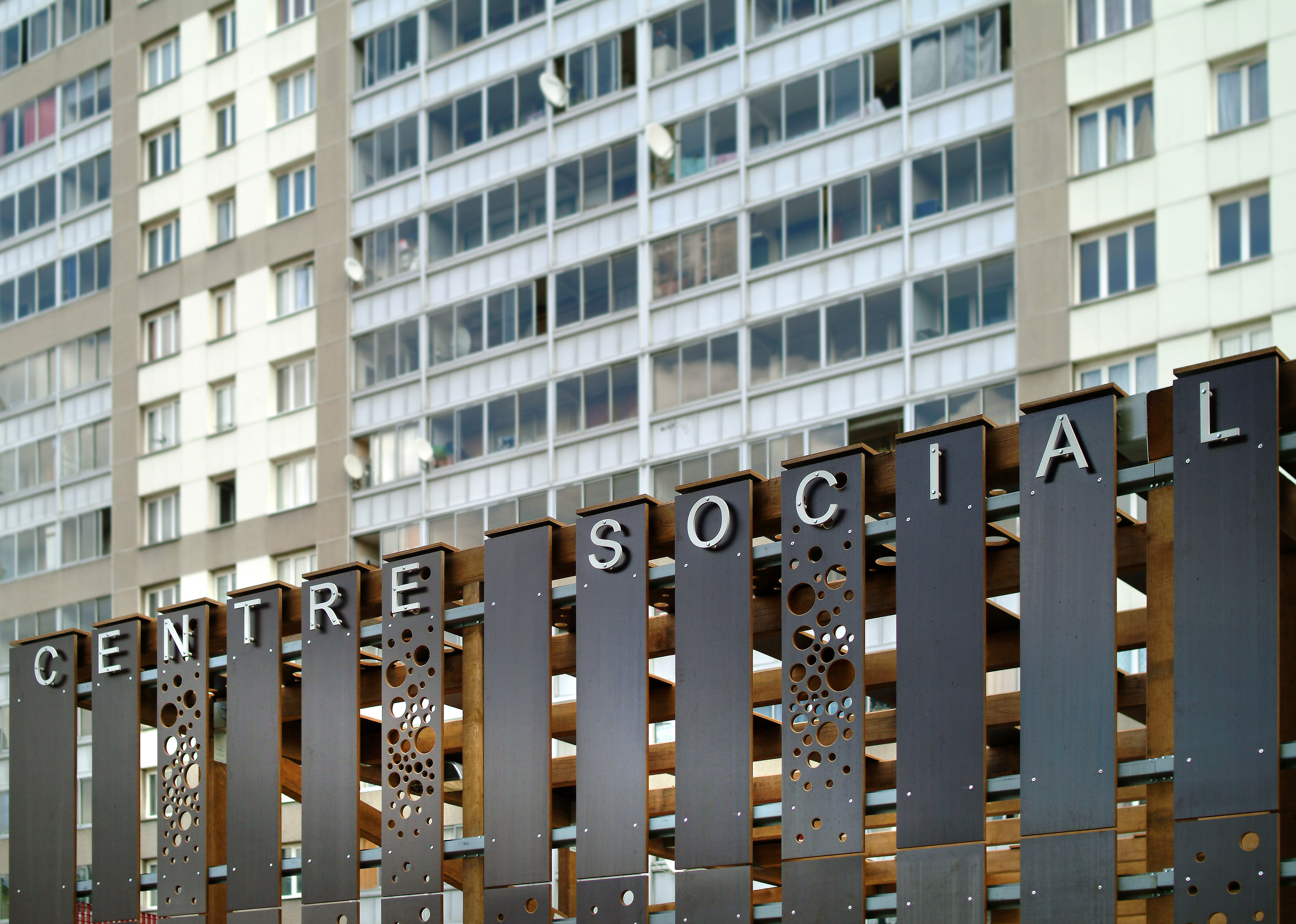 Centre Social à Vitry JPDA Jean-Philippe Doré Architecte Paris 