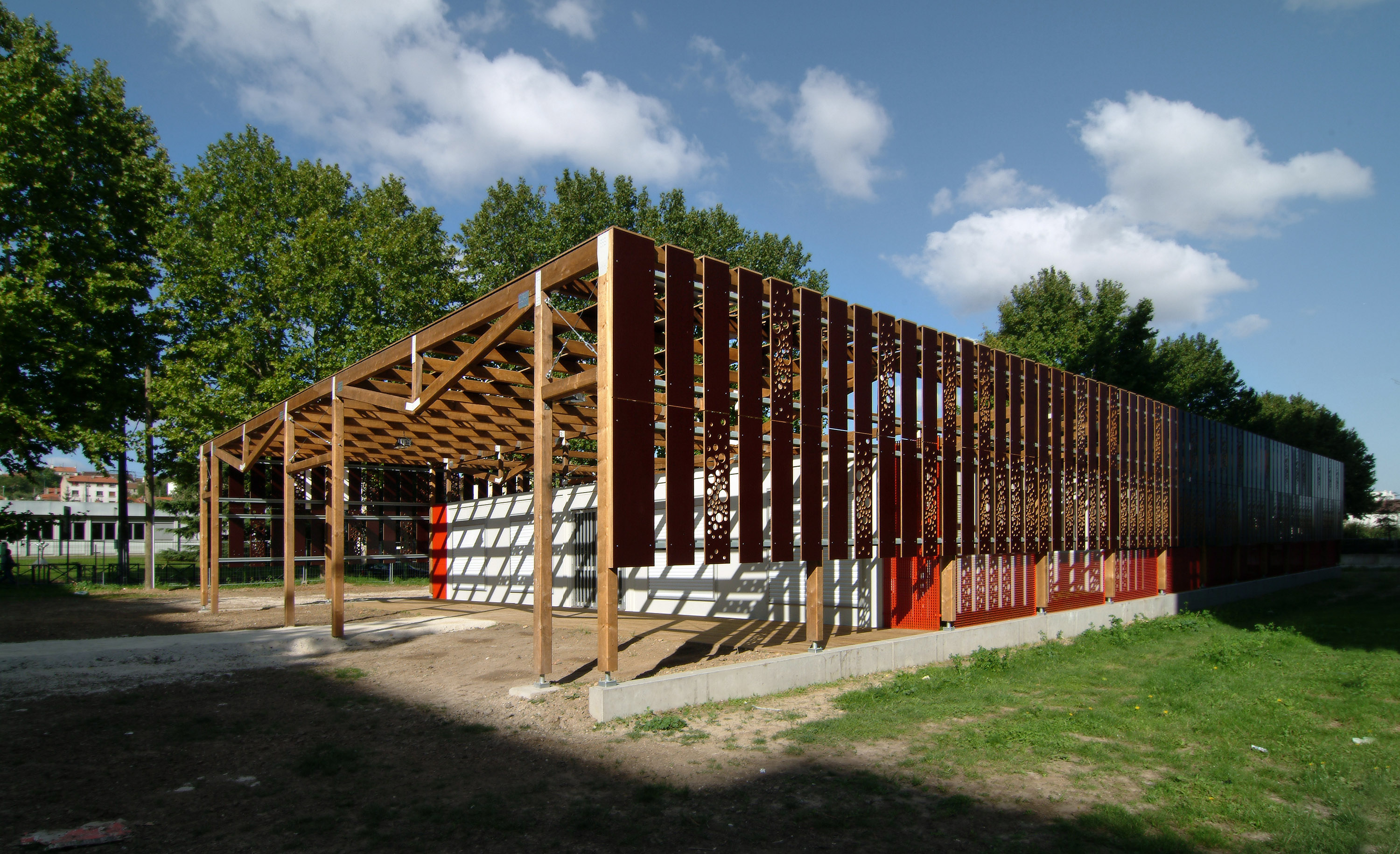 Centre Social à Vitry JPDA Jean-Philippe Doré Architecte Paris 