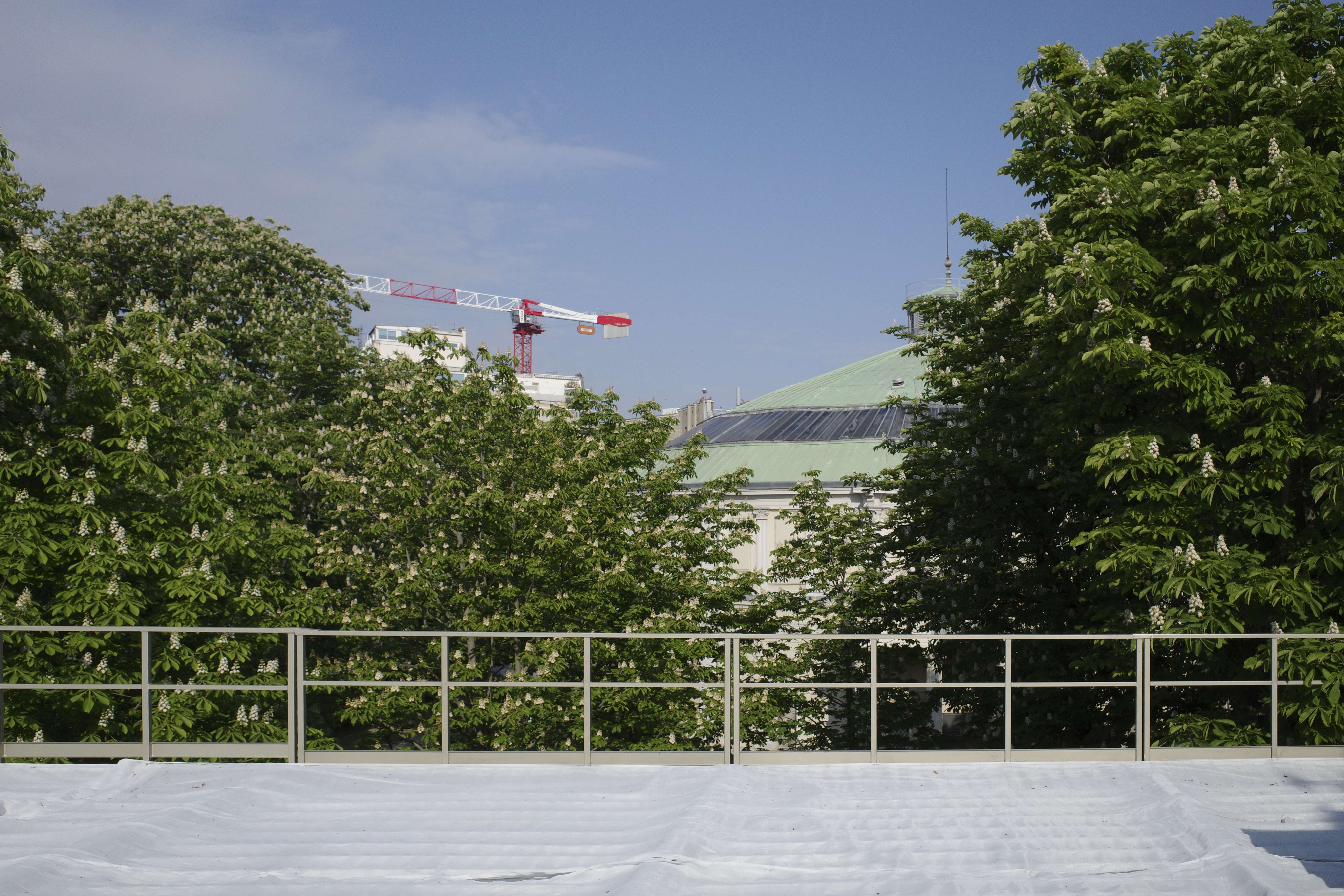 Commissariat provisoire sur les Champs-Elysées JPDA Jean-Philippe Doré Architecte Paris 