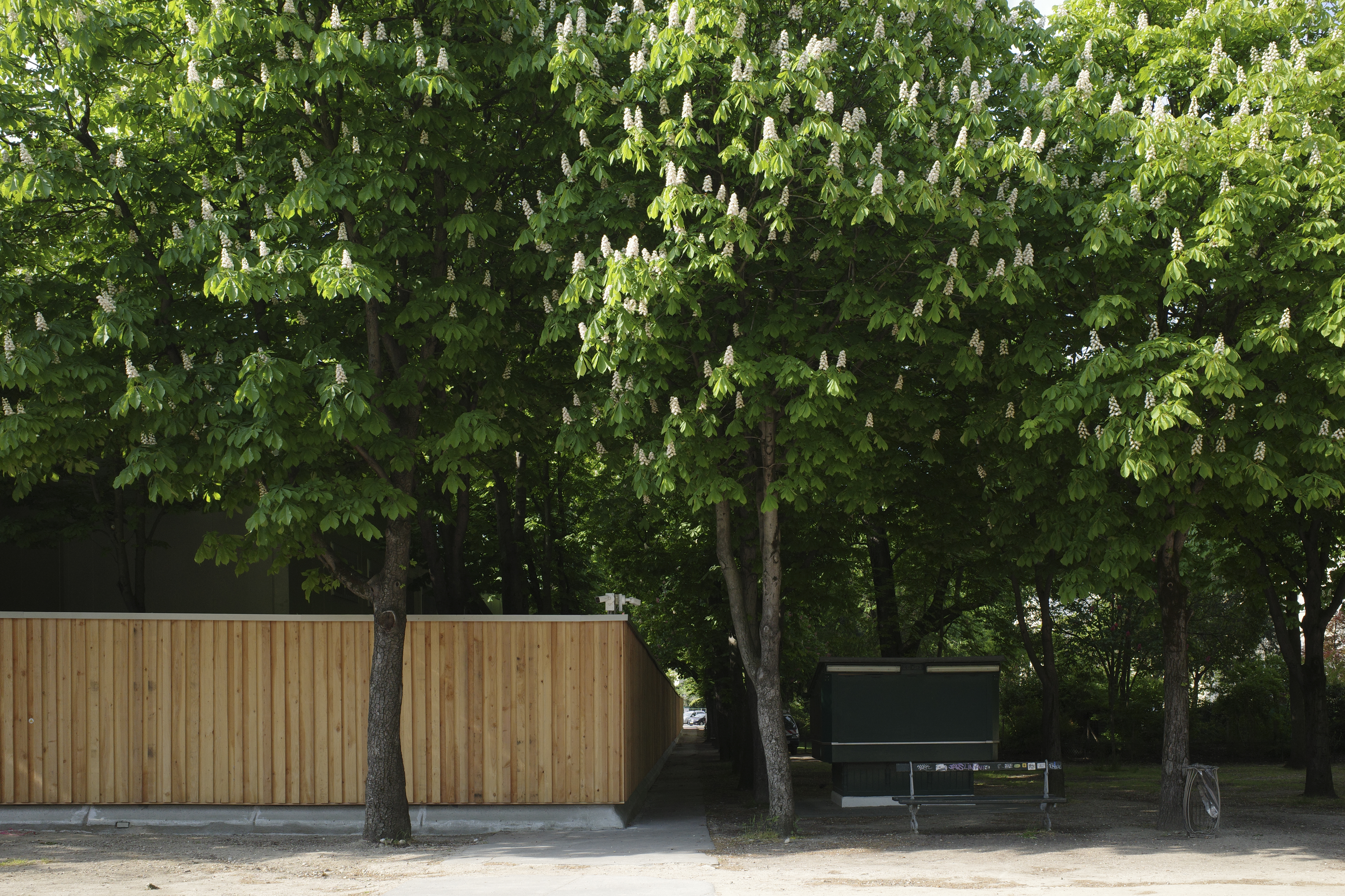 Commissariat provisoire sur les Champs-Elysées JPDA Jean-Philippe Doré Architecte Paris 