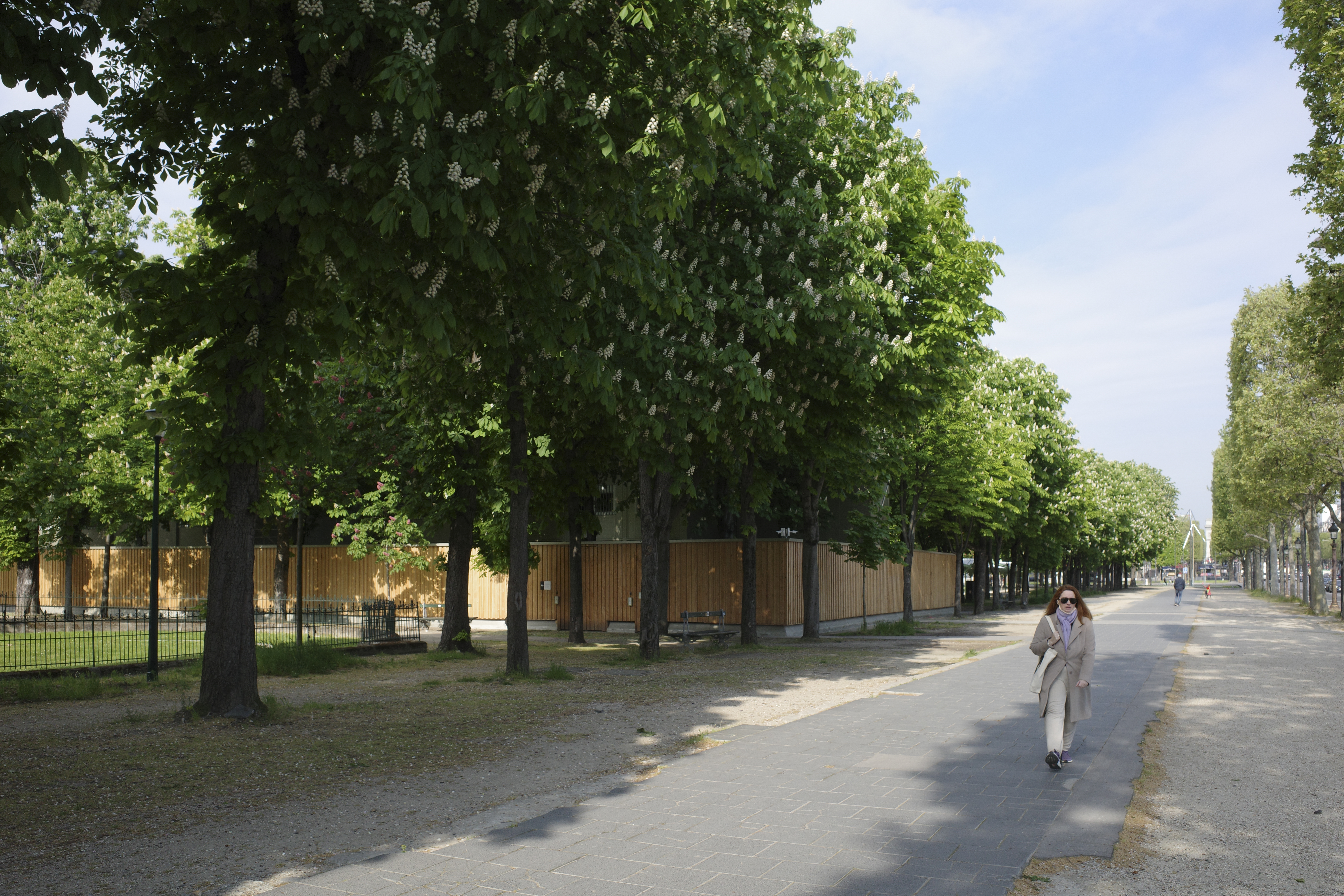 Commissariat provisoire sur les Champs-Elysées JPDA Jean-Philippe Doré Architecte Paris 