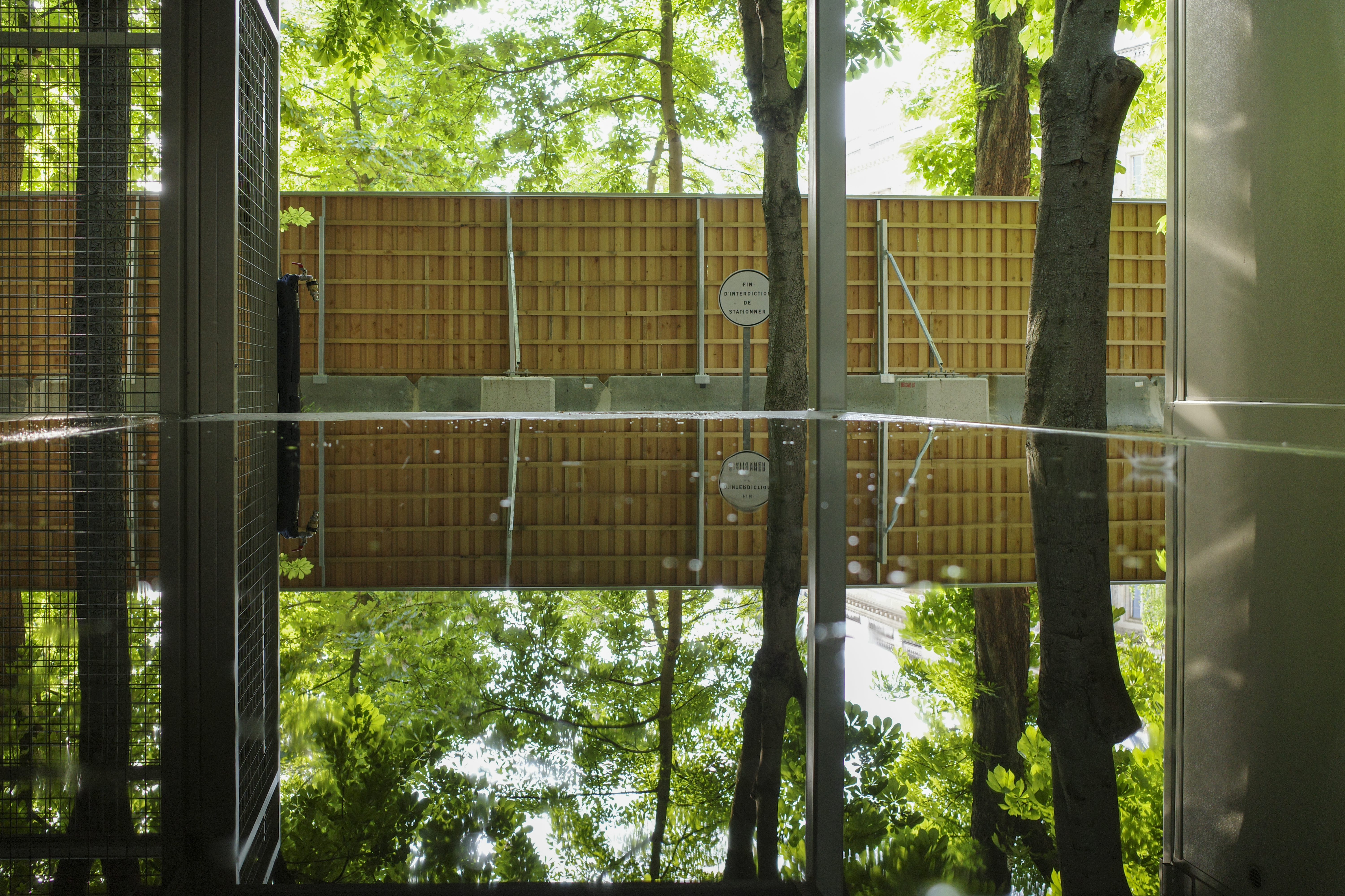 Commissariat provisoire sur les Champs-Elysées JPDA Jean-Philippe Doré Architecte Paris 