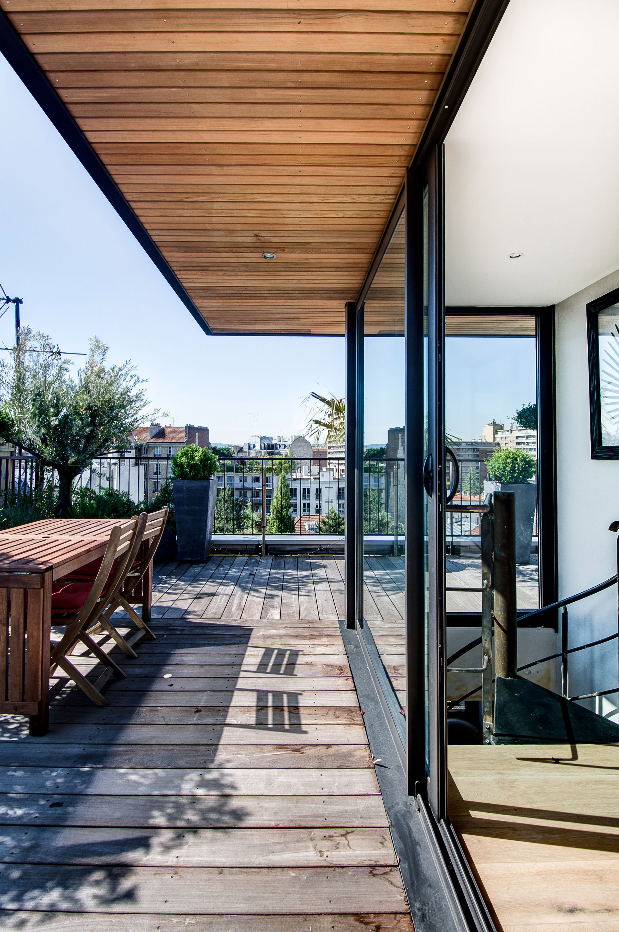 Sur les toits JPDA Jean-Philippe Doré Architecte Paris 